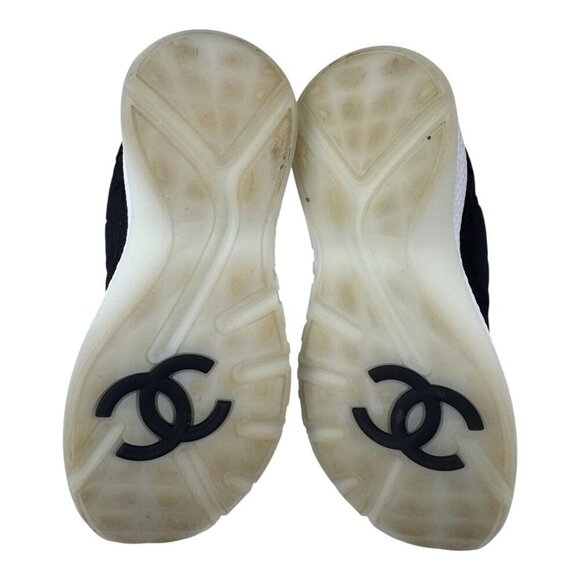 Chanel Snow Boots – Coco Neige 2021/2022 Nylon Suede Black EU 38 - Picture 8 of 10